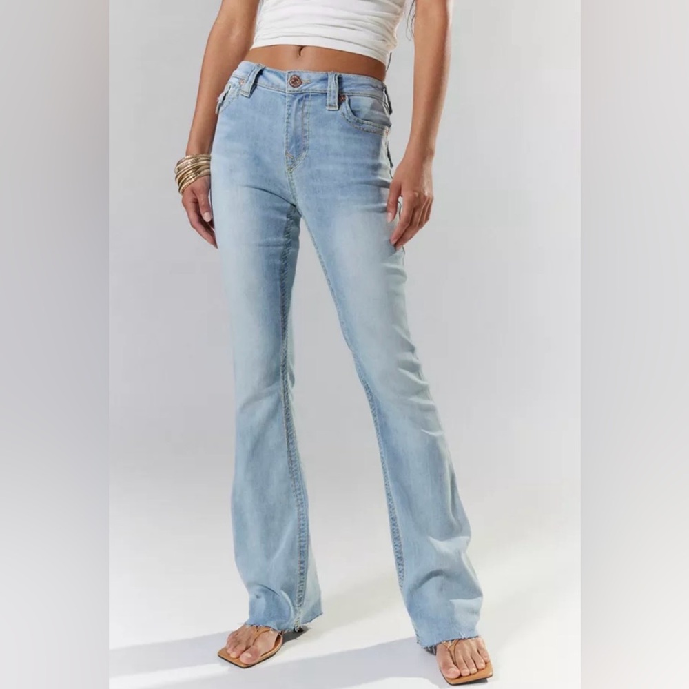 True Religion Becca Mid Rise Bootcut Jeans – Light Wash – Size 30 - Picture 12 of 13